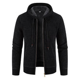 Men's Ribbed Knit Warm Cardigan Sweater