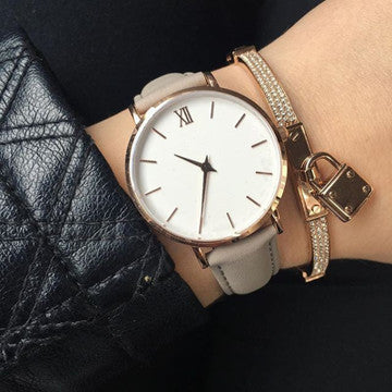 Frosty Women's Textile Strap Watch
