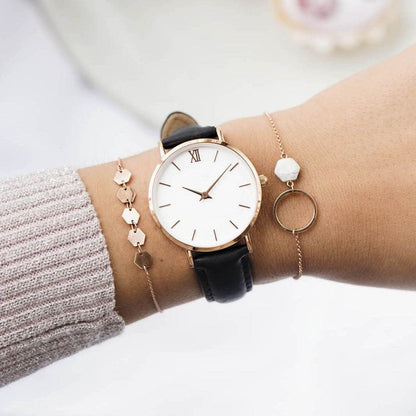 Frosty Women's Textile Strap Watch