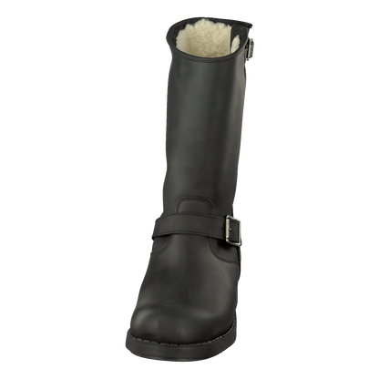Mid Boot Warm lining Black/Silver