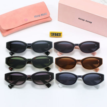 Luxe Oval Sunglasses
