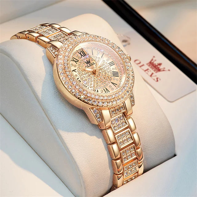 OLEVS Women's Studded Watch