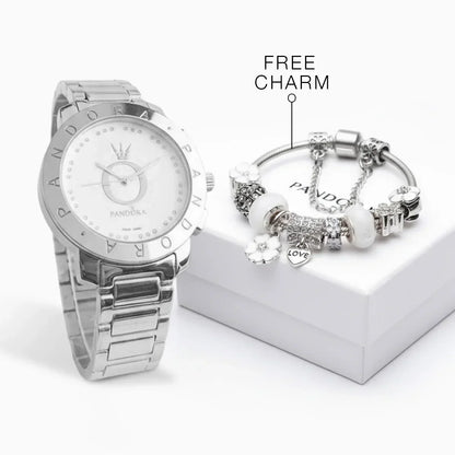 P A N D O R A Luxury Watch Kit (Free Charm Bracelet Included)