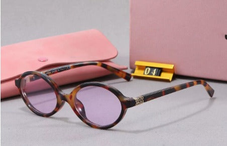 Luxury Brand Round Women's Sunglasses