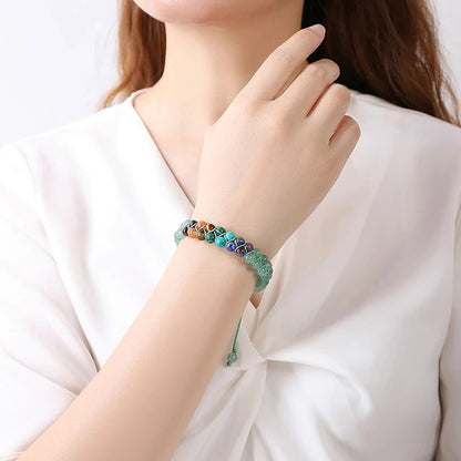 7 Chakra Crystal Bracelet